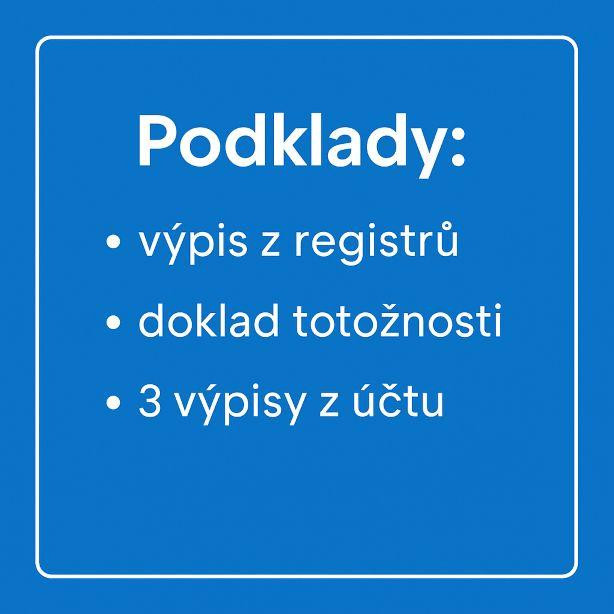 Byt_formou_najmu_podklady_výpis z registrů_doklad totožnosti_3 výpisy z účtu
